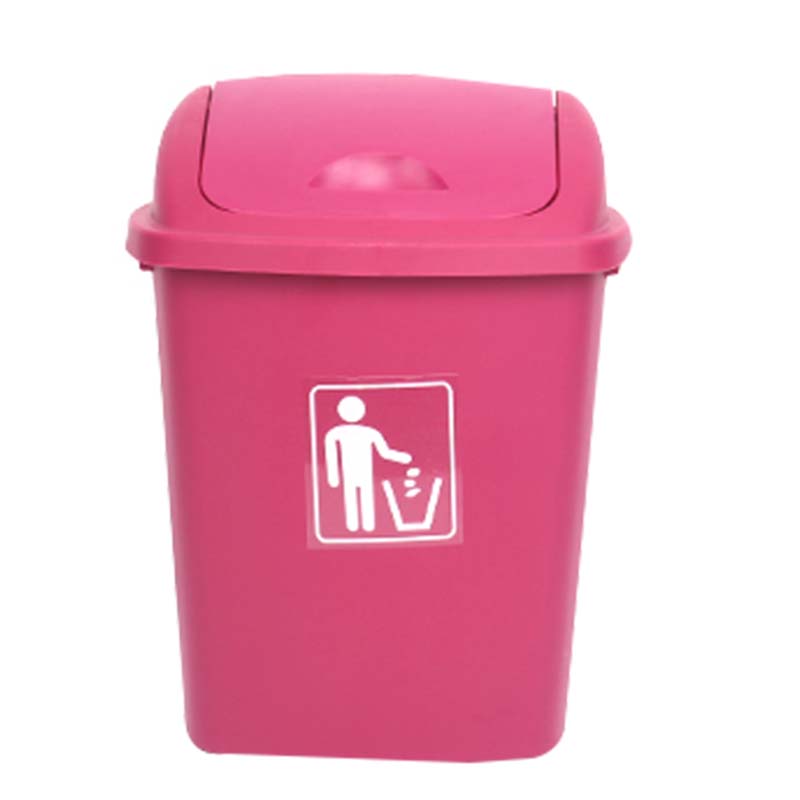 Shake up the trash can